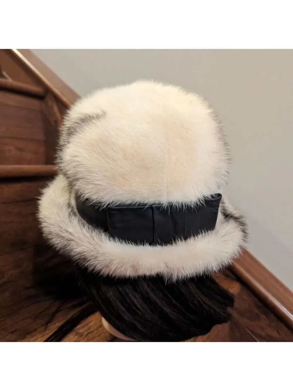 Vintage ultra rare atelier fur hat by  Designer Anita Pineault.
